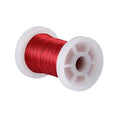 BNTECHGO 38 AWG Magnet Wire - Enameled Copper Wire - Enameled Magnet Winding Wire - 2 oz - 0.0039" Diameter 1 Spool Coil Red Temperature Rating 155℃ Widely Used for Transformers Inductors