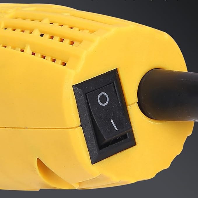 500W Electric Mini Die Drill Grinder Carver Set Power Rotary Tool, Adjustable 6 Step Variable Speed, 31000 RPM, with Removable Transparent Safety Guard