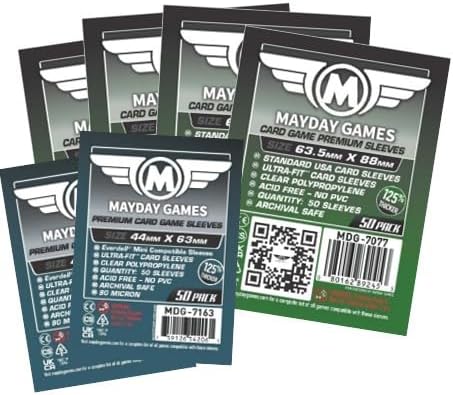 Deep Regrets Premium Compatible Card Sleeve Bundle by MAYDAYGAMES