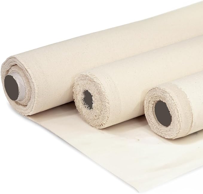 Barcelonetta | Canvas Fabric | Cotton Duck | Thick & Heavy | Natural 12oz | by Barcelonetta