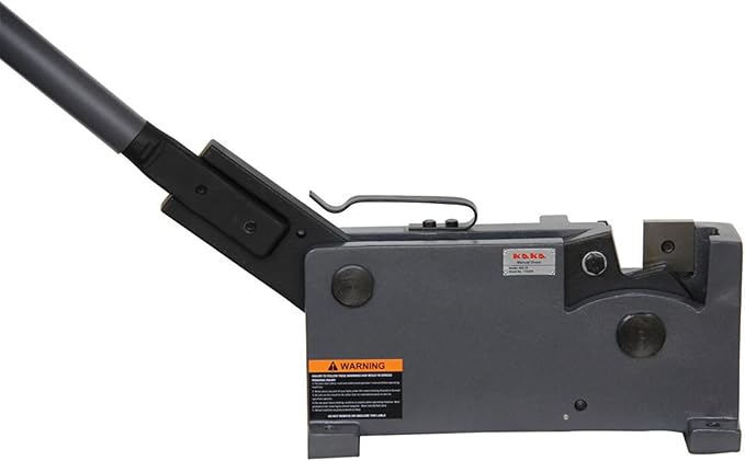 KAKA INDUSTRIAL MS-32 Sheet Metal Shear, 32mm (1.26") Cutter for Square Tube, Rebar, Rod, Flat Bar (1.5" x 0.5"), and Round Bar