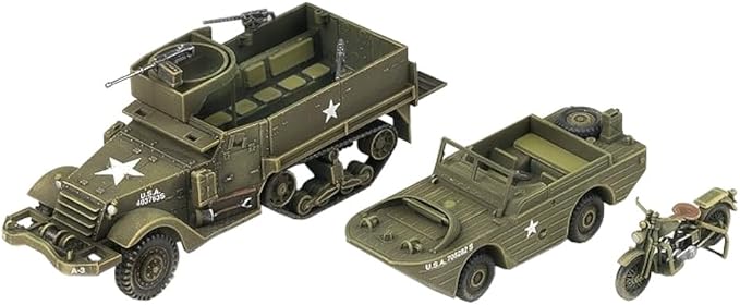 ACADEMY 1/72 M3 Half Track/Amphibian Model Kit, Ages 10+ by Unknown