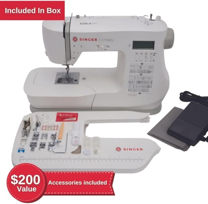 SINGER C7290Q Computerized Sewing & Quilting Machine - Image 2