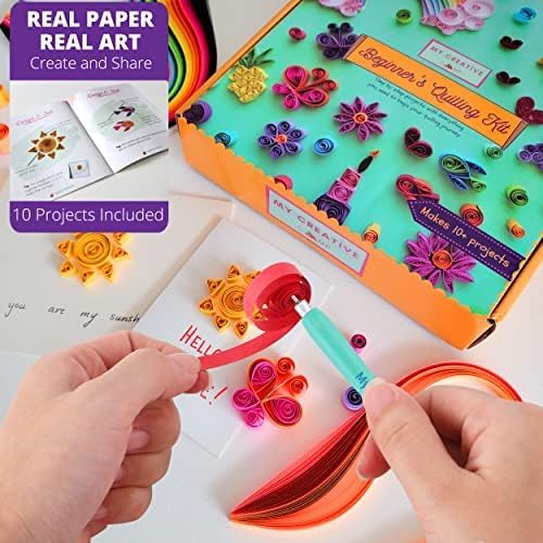 MY CREATIVE CAMP Beginner's Quilling Kit - Image 3