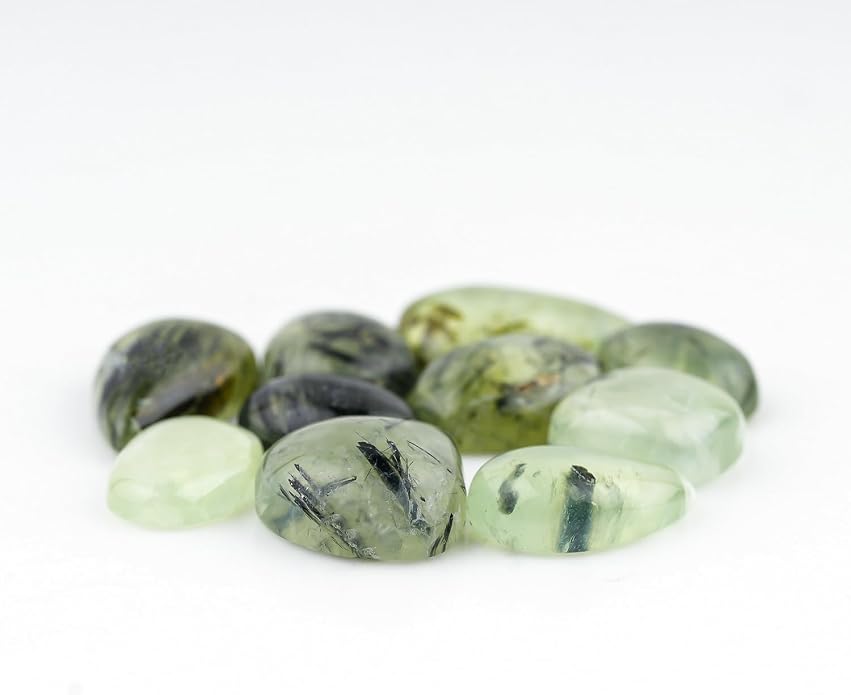10pcs, Natural Gemstone Cabochon, Wholesale Assorted Flatback Crystals - Image 3