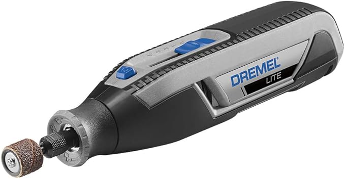 Dremel Lite 7760 N/10 4V Li-Ion Cordless Rotary Tool Bundle with Dremel 4486 Keyless Chuck