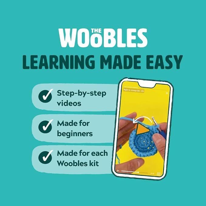The Woobles Crochet Kit for Beginners - Image 6