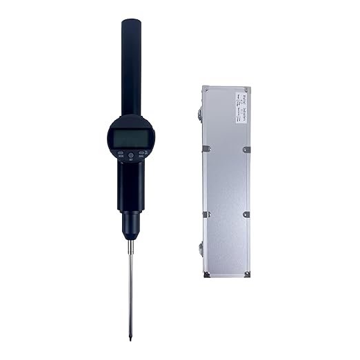 Digital Dial Indicator,with A Range of 100mm/4 in,Dlectrical Digital Indicator Graduation Resolution of 0.01mm