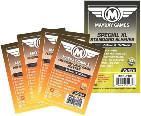 Mayday Games Canopy -Premium Compatible Card Sleeve Bundle by MAYDAYGAMES