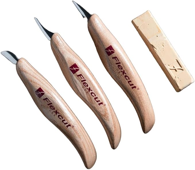 Flexcut Wood Carving Set | Detail Knife Set, by Flexcut