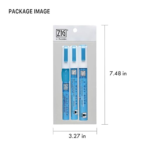 Kuretake Zig 2 Way Glue Pen 3 Variety Set, Adhesive - Image 6