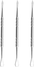3 PCS Wax Carving Tools Stainless Steel Spoon, Double-Ended Sculpting Tools | by NFRBTD