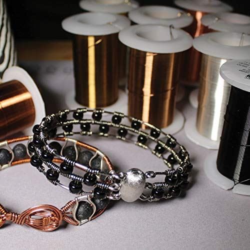 The Beadsmith Wire Elements 28-Gauge Lacquered Tarnish-Resistant Copper Wire - Image 6