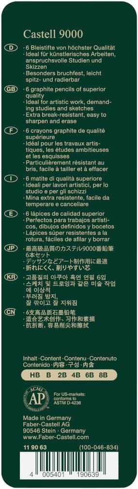 Faber-Castell - Castell 9000 Art Set Pencil - Image 3