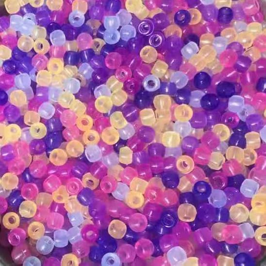 NikkiGuo 1000pcs Pony Beads, Kandi Beads - Image 4
