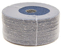 Benchmark Abrasives 5 Inch Sanding Discs Resin Fiber Zirconia Grinding Disc for Grinding, Stripping on Wood, Fiberglass, Steel, Metal, 7/8" Arbor Angle Grinder Sanding Disc, 25 Pack - 120 Grit