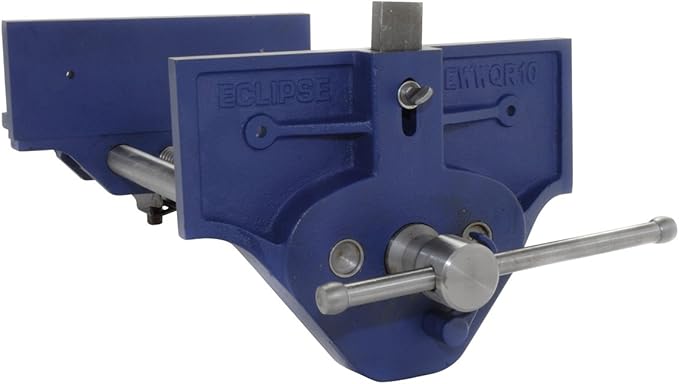 Eclipse Professional Tools Quick Release Woodworking Vise, Gray Cast Iron, 10" Size