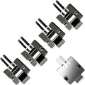 XBERSTAR AAA Battery Compartment Dual Leaf Springs Contact Piece for FLUKE 302+ 303 305 324 Clamp Meter Replacement Accessories (4PCS)