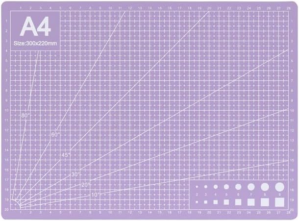 A4 Self-Healing Cutting Mat, Double-Sided Craft Mat by NISIYE