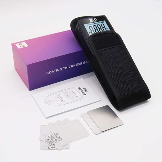 Car Coating Thickness Meter for Used Car Buyers, Paint Mil Thickness Meter Gauge Check The Car’s Original Coating Auto Car Paint Meter