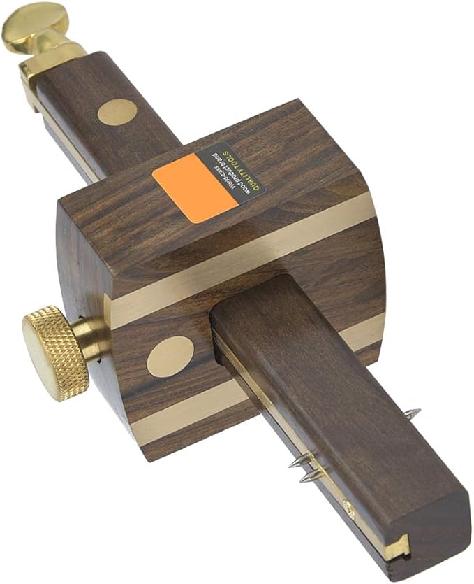 Adjustable Wood Marking Gauge,8 Inch Marking Gauge Woodworking Marking Gauge,Drawing Measuring Tools Scribing Marking Gauge Gauge for Carpenter Accessories