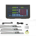 3 Axis DRO Multi-Function Metal Case Digital Readout Display,170mm 520mm 1020mm 5um Magnetic Scales IP67 Encoder Sensor for Lathe Milling Bridgeport Knee Mill