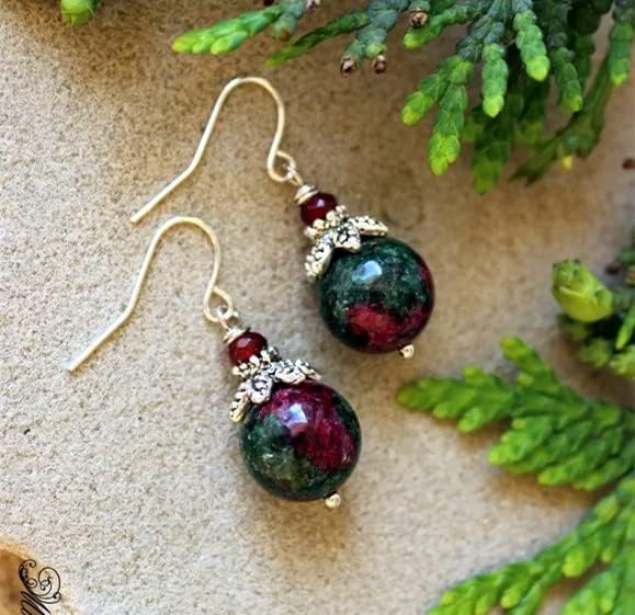 Zenkeeper 108 Pcs Ruby Zoisite Beads - Image 5