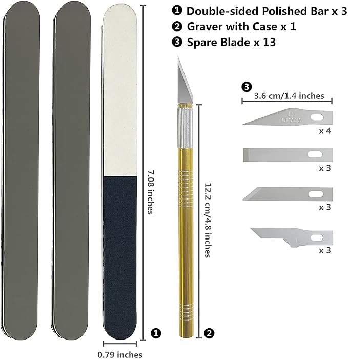 17 PCS Gundam Model Tool Kit Hobby Building Tools Craft Set Gunpla Basic Model - Image 5