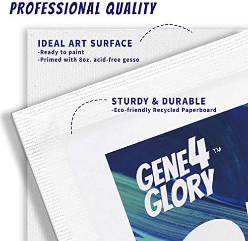 Canvases for Painting 9 x 12 inch-30 Pack, Artist Blank Canvas Boards for - Image 3
