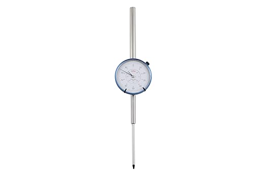 Shars 3" High Precision Large White Dial Indicator, 0.001" Graduation, 0-100 Reading AGD3 New 303-3216 R