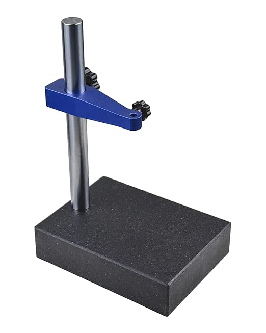 Marble Dial Test Stand,Digital Dial Indicator Pressure Gauge Base,Marble Base for Dial Indicator（12.7lb）