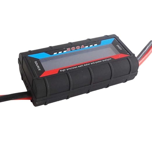 200A High Precision Power Analyzer Multi Meter, Watt Meter Tester for Measuring Voltage (V)/ Current (A)/ Power (W)/ Charge (Ah)/ Energy (Wh) -100V