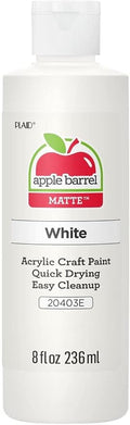 Apple Barrel Acrylic Paint in Assorted Colors, 20403 White by AppleBarrel