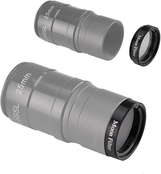 1.25 Inch Moon Filter Aluminum Frame Light Pollution Filter - Image 6