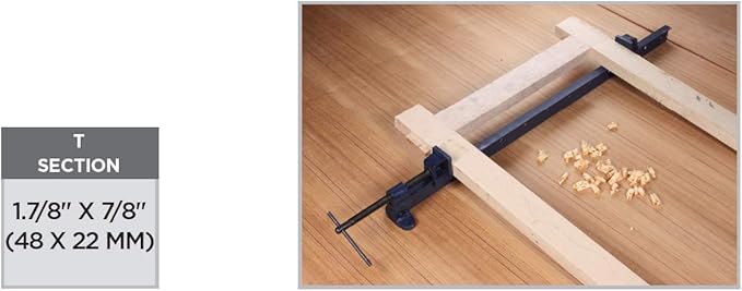 Groz 39103 72" T-Bar Clamp