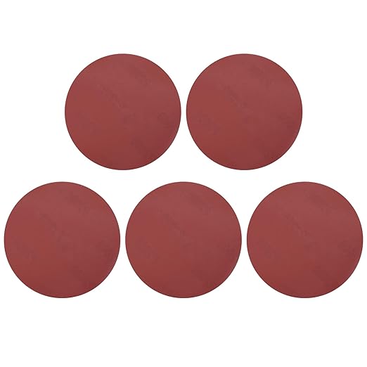HARFINGTON 5 Pcs 6 Inch Sanding Disc 2000 Grit Hook and Loop Sandpaper Random Orbital Sander Pads for Woodworking Automotive Metal Polishing
