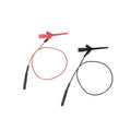 Multimeter Test Hook Clip, Mini SMD Grabber Test Clip with Lead to 2mm Jack Socket, Test Lead Minigrabber for Logic Analyzer
