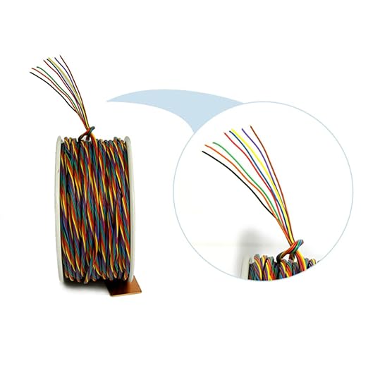 PCB Solder PVC Coated Tin Plated Copper Wire Wrapping Wire 250M 30AWG - Image 3