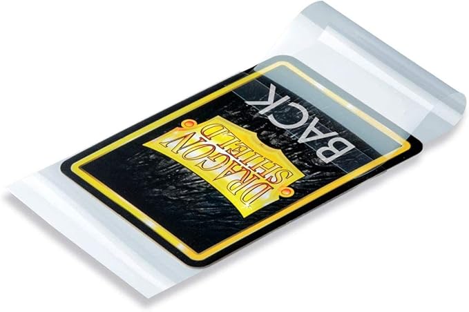 5 Packs Dragon Shield Sealable Inner Sleeve Clear Standard Size 100 ct Card - Image 4