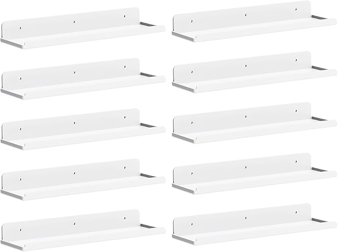 Lifewit Floating Shelves for Wall, Acrylic Display Shelf Wall Mounted for Figure by Lifewit