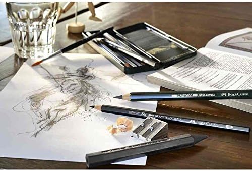 Faber-Castell 11 Piece Pitt Graphite Tin Set - Image 2