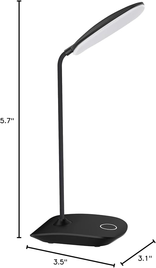DEEPLITE LED Desk Lamp with Flexible Gooseneck 3 Level Brightness, Battery - Image 7