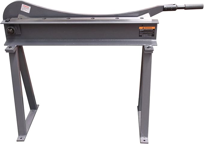 KAKA INDUSTRIAL Guillotine Shear, 31-Inch Cutting Capacity, 16 Gauge HS-30 Sheet Metal Cutter with Stand for Fabrication and Construction