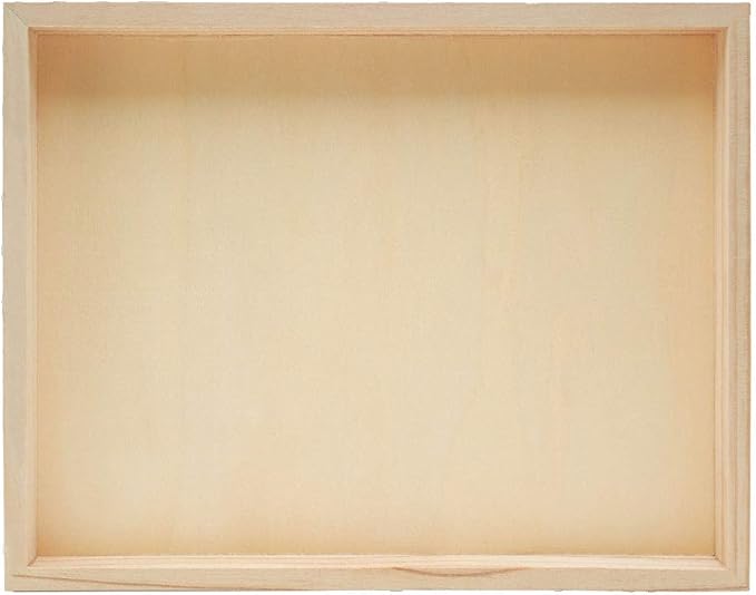 Wood Canvas Cradled 11 x 14 inch, DIY Signs, Shadow Box, & Tray Crafts - Image 2