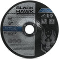 BHA Metal and Stainless Steel Depressed Center Cut Off Wheels for Angle Grinders, 6” x .045” x 7/8” - 25 Pack