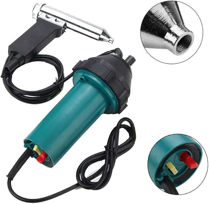 Beyondlife 1080W Plastic Heat Welding Hot Air Torch Welding with Nozzle Hose Kit for Welding Machine, Adjustable Temperature
