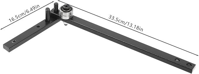 Manual Rod Benders Metal Bending Machine, Heavy-duty Manual Rebar Bender 180° Adjustable Bending Hand Tools with Maximum Bendable Diameter 10mm for Bend Steel, Copper, Aluminum