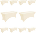 10-Pack 6ft Spandex Table Covers by Unknown