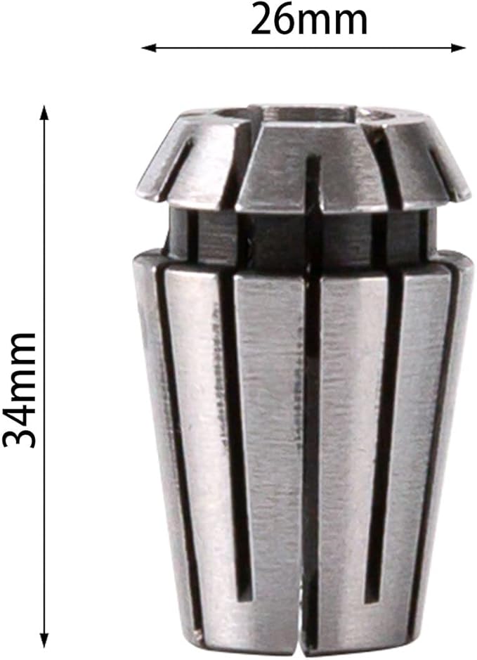 3PCS ER25 1/2", 1/4", 1/8" High Precision Spring Collet Set for CNC Engraving Milling Lathe Chuck Tool