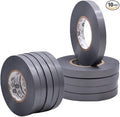 WOD ETC766 Professional Grade General Purpose Gray Electrical Tape UL/CSA Listed core. Vinyl Rubber Adhesive Electrical Tape: 3/8 inch X 66 ft - Use at No More Than 600V & 176F (Pack of 10)